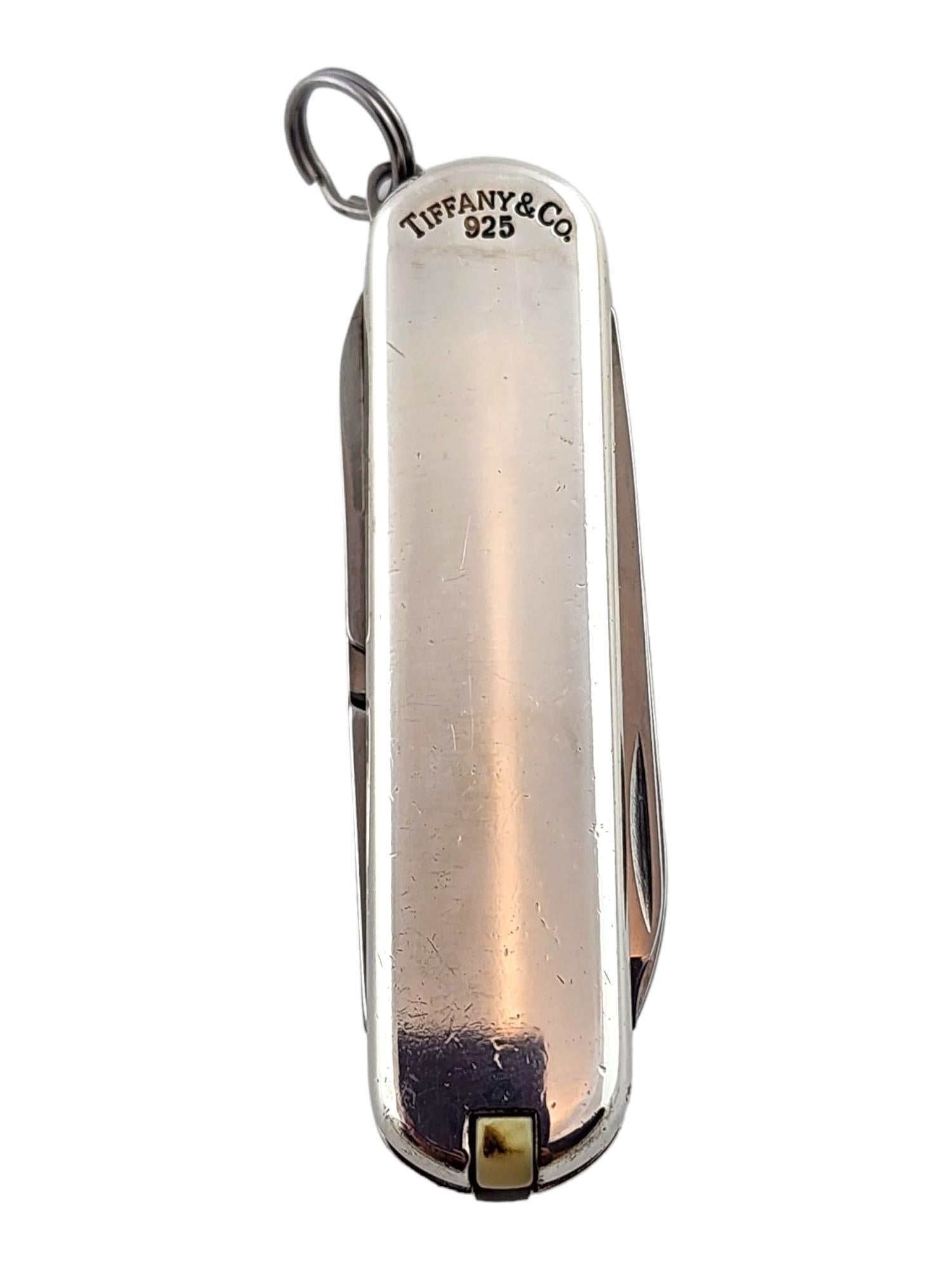 Tiffany & Co Sterling Silver Pocket Knife #18341 In Good Condition In Washington Depot, CT