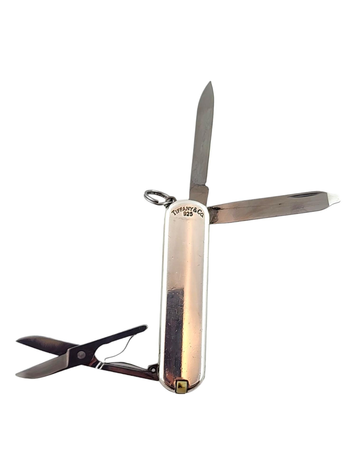 Women's Tiffany & Co Sterling Silver Pocket Knife #18341
