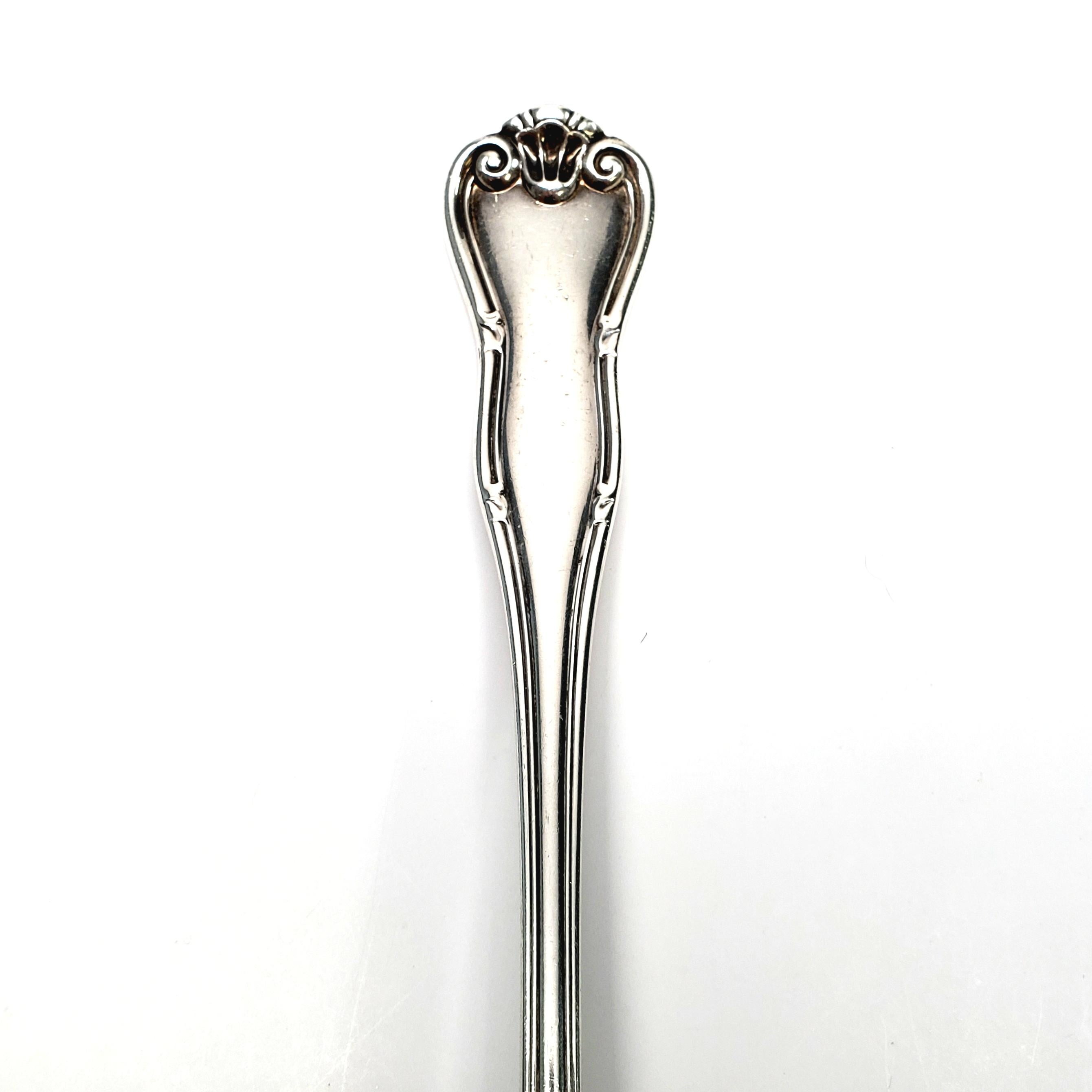 Women's or Men's Tiffany & Co. Sterling Silver Provence Medium Cold Meat Serving Fork