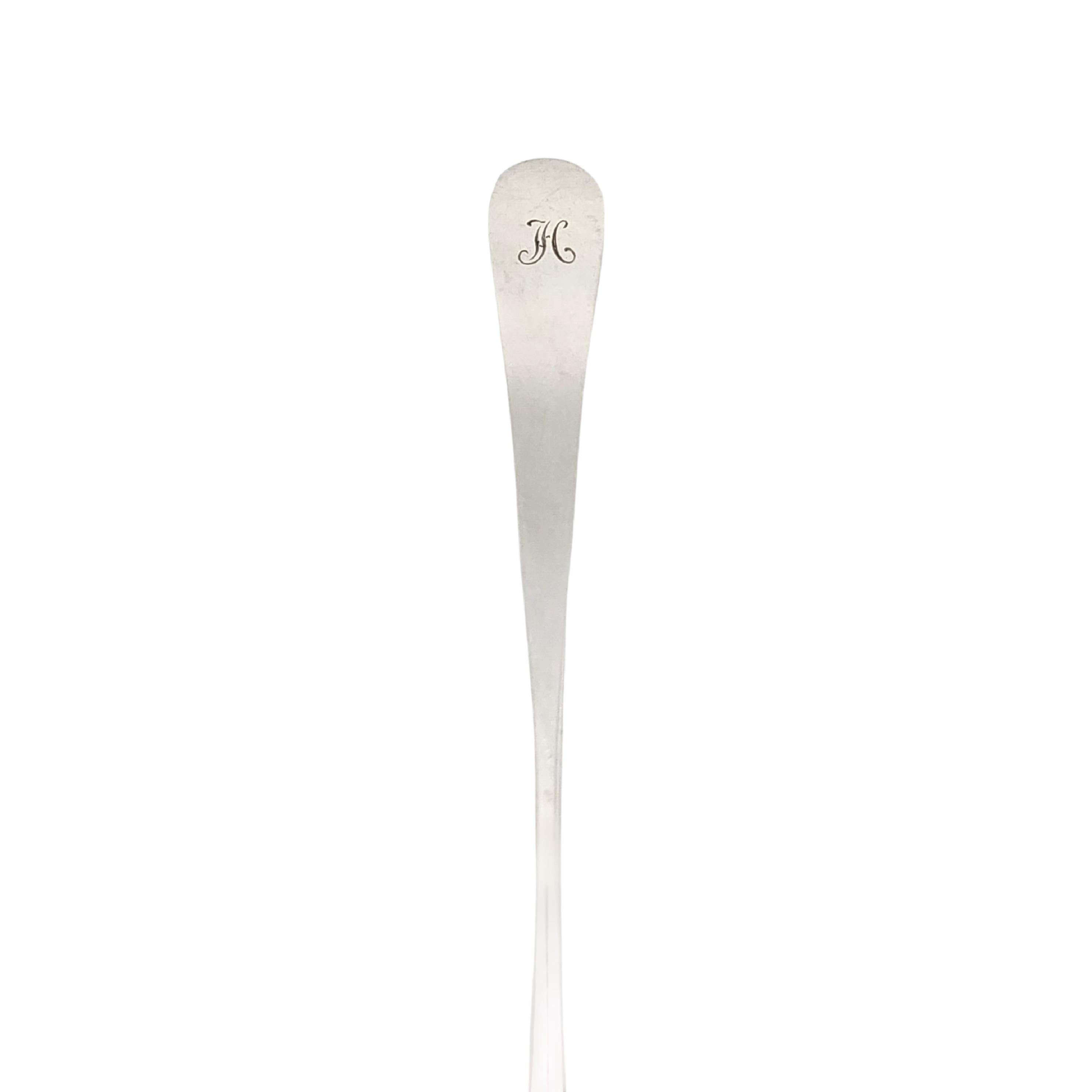 Tiffany & Co Sterling Silver Reproduction Edinborough Ladle with Monogram 'C' For Sale 6