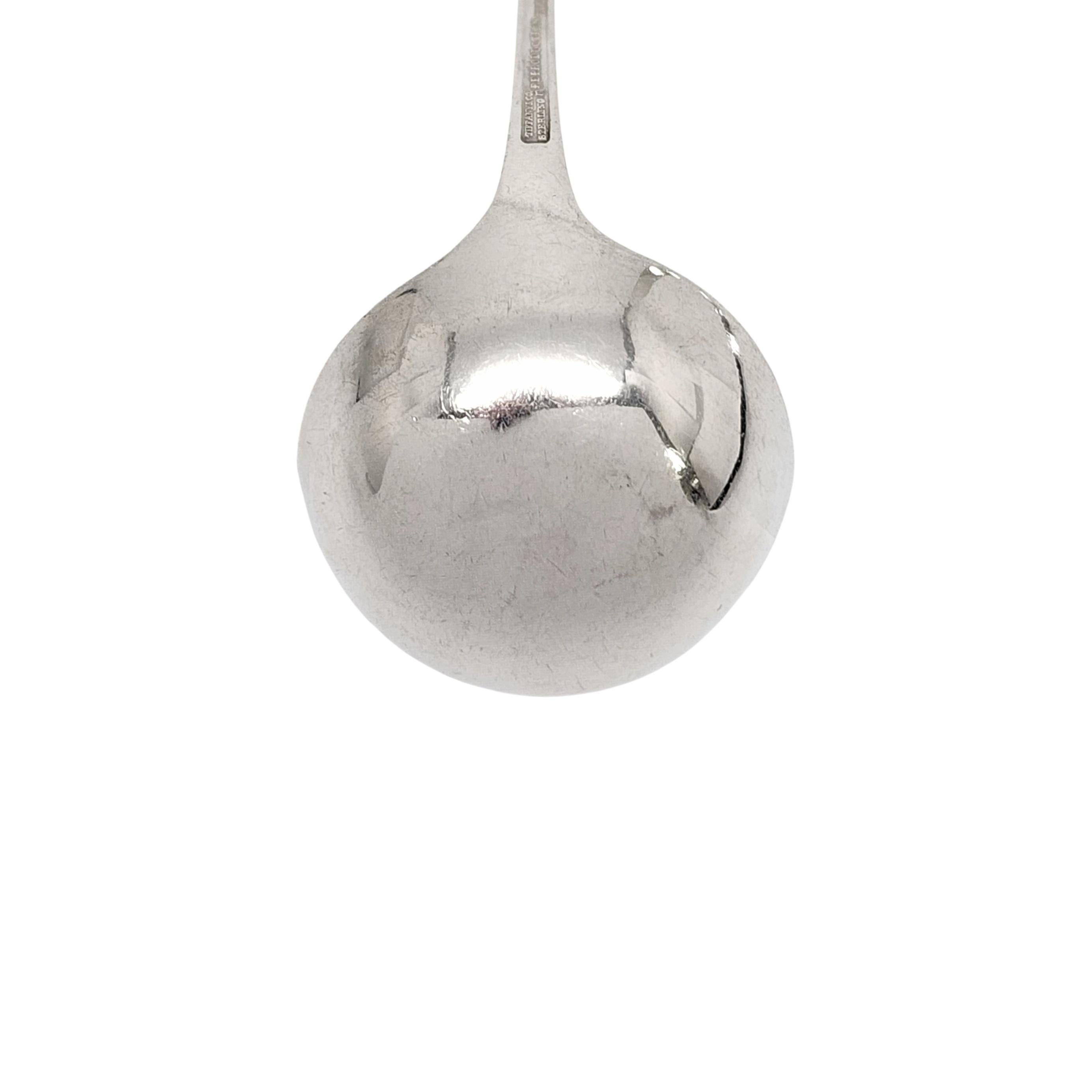 Tiffany & Co Sterling Silver Reproduction Edinborough Ladle with Monogram 'C' In Good Condition For Sale In Washington Depot, CT