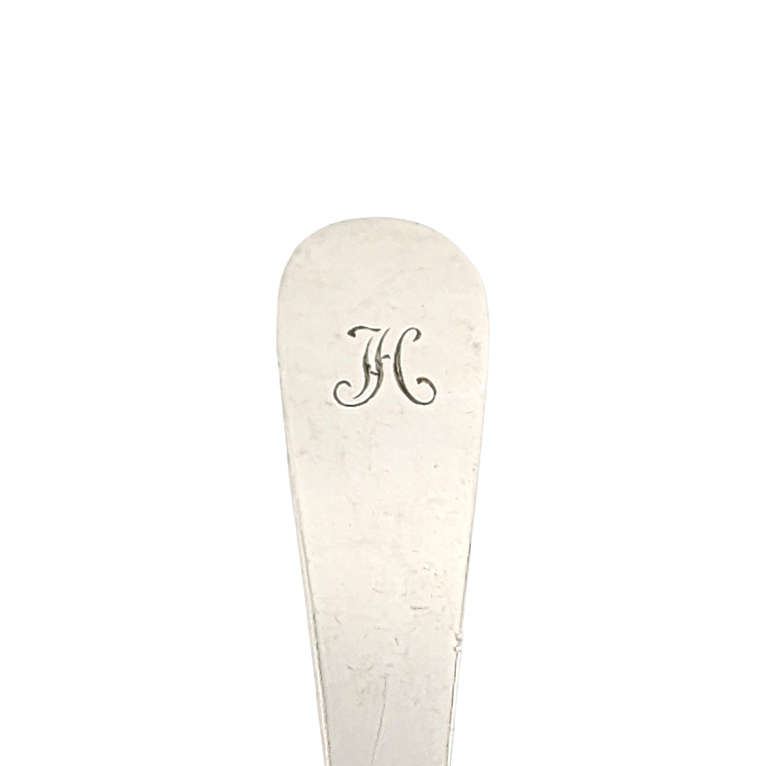 Women's or Men's Tiffany & Co Sterling Silver Reproduction Edinborough Ladle with Monogram 'C' For Sale
