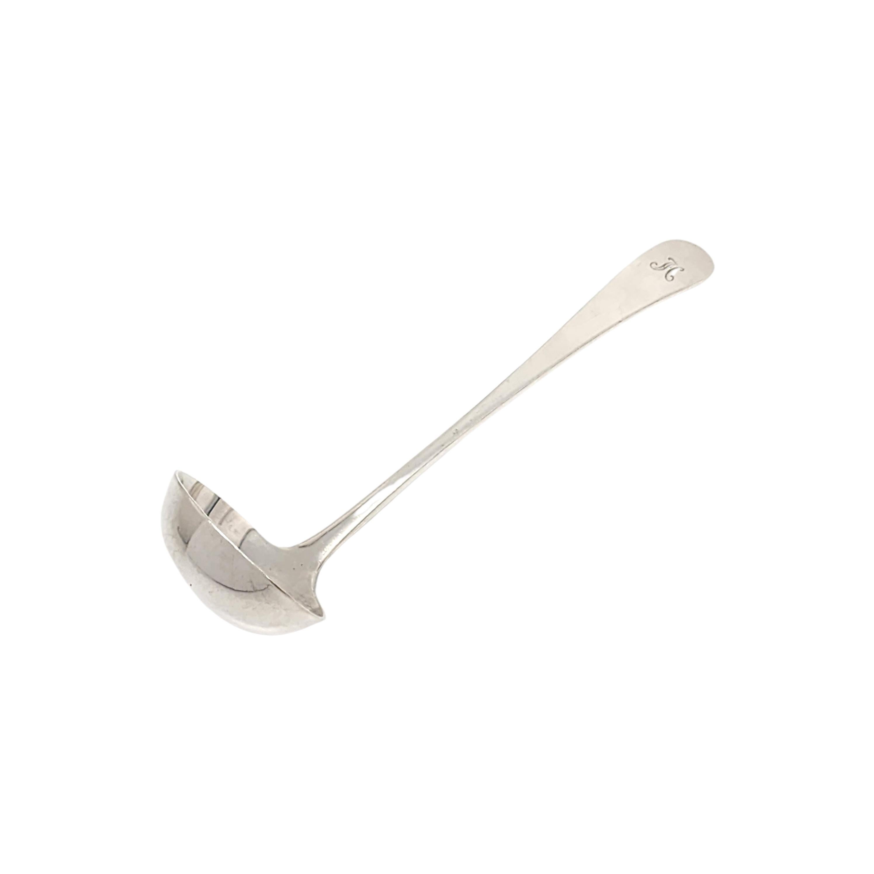 Tiffany & Co Sterling Silver Reproduction Edinborough Ladle with Monogram 'C' For Sale 3