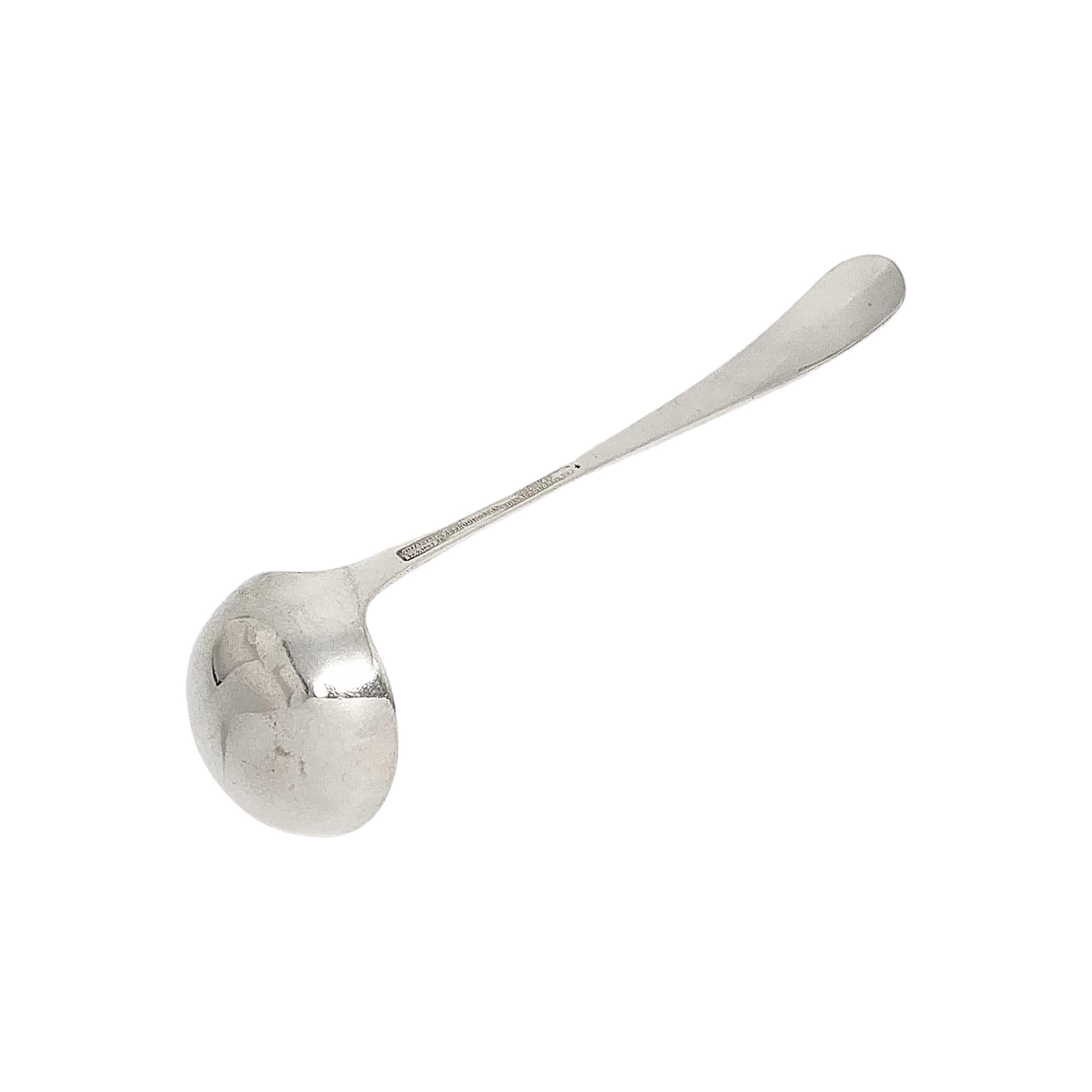 Tiffany & Co Sterling Silver Reproduction Edinborough Ladle with Monogram 'C' For Sale 4