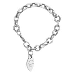 Tiffany & Co. Sterling Silver "Return to Tiffany" Chain Bracelet