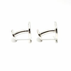Tiffany & Co. Sterling Silver Return to Tiffany Cufflinks