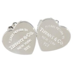 Tiffany & Co. Pendientes «Return To Tiffany» de plata de ley