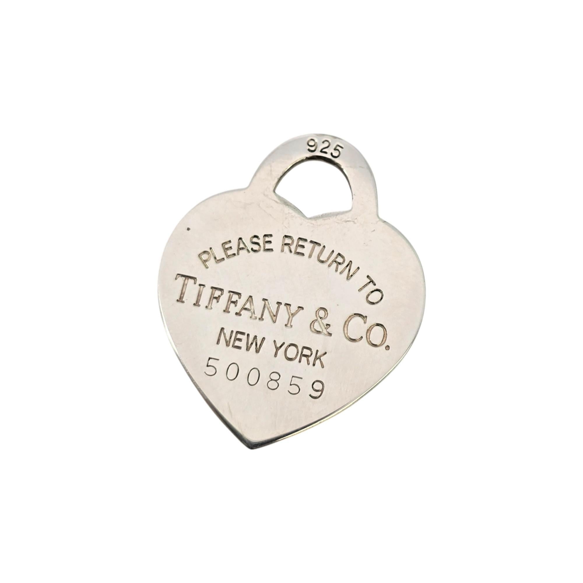 Tiffany & Co Sterlingsilber Rückkehr zu Tiffany Herz Hufeisen-Schlüsselring #20130 im Angebot 1