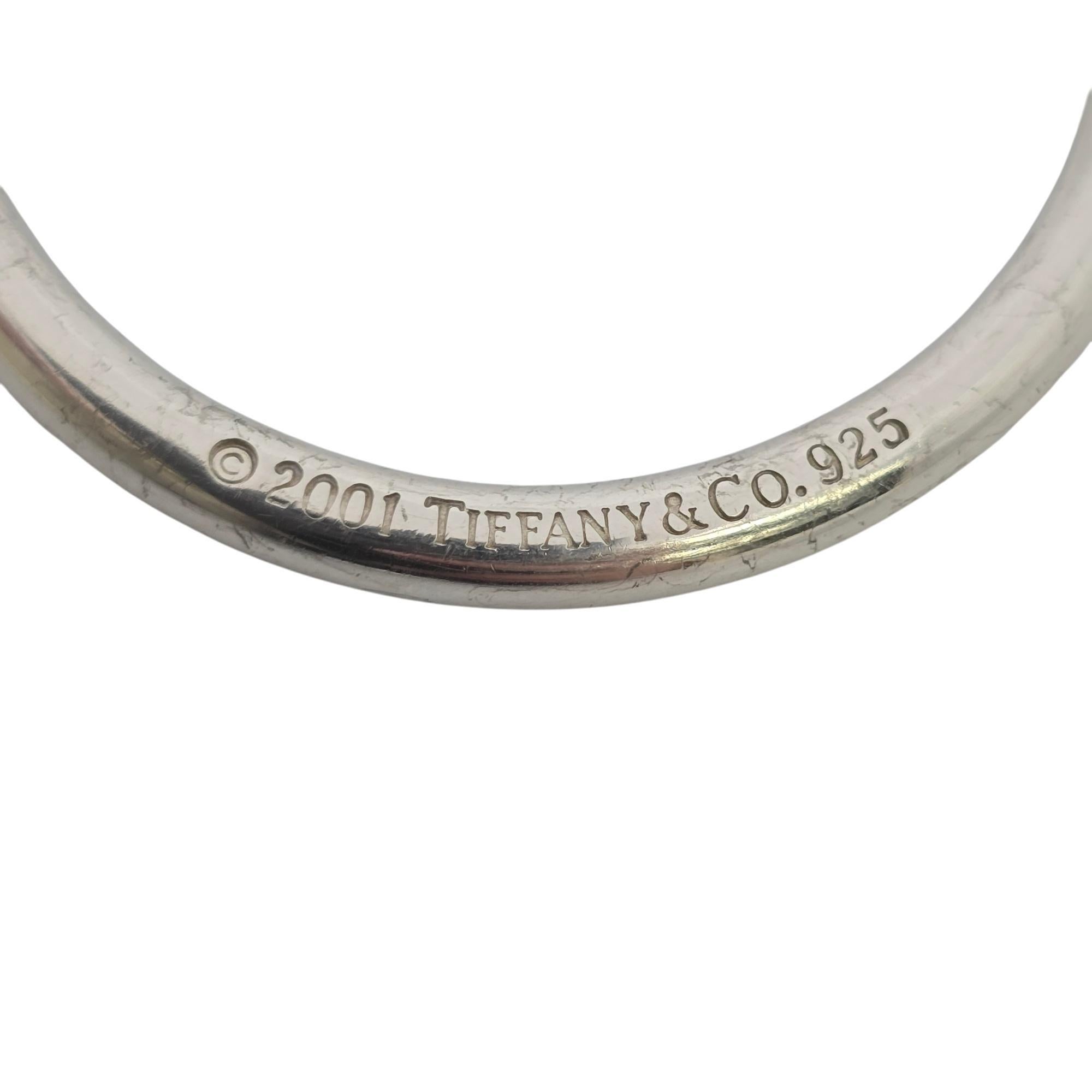 Tiffany & Co Sterlingsilber Rückkehr zu Tiffany Herz Hufeisen-Schlüsselring #20130 im Angebot 2