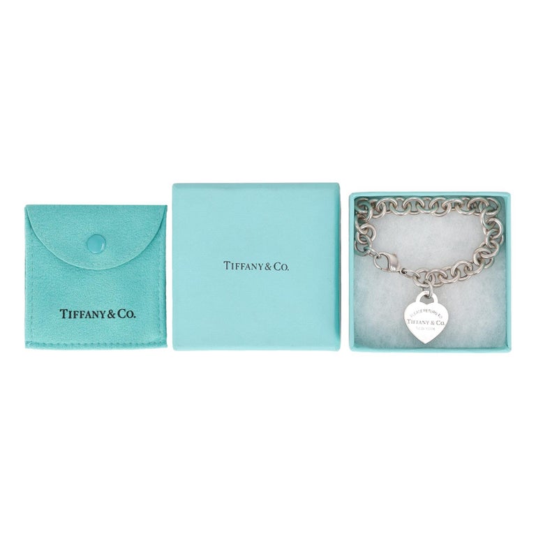 Tiffany & Co. Sterling Silver Return To Tiffany Heart Tag Bracelet photo 3