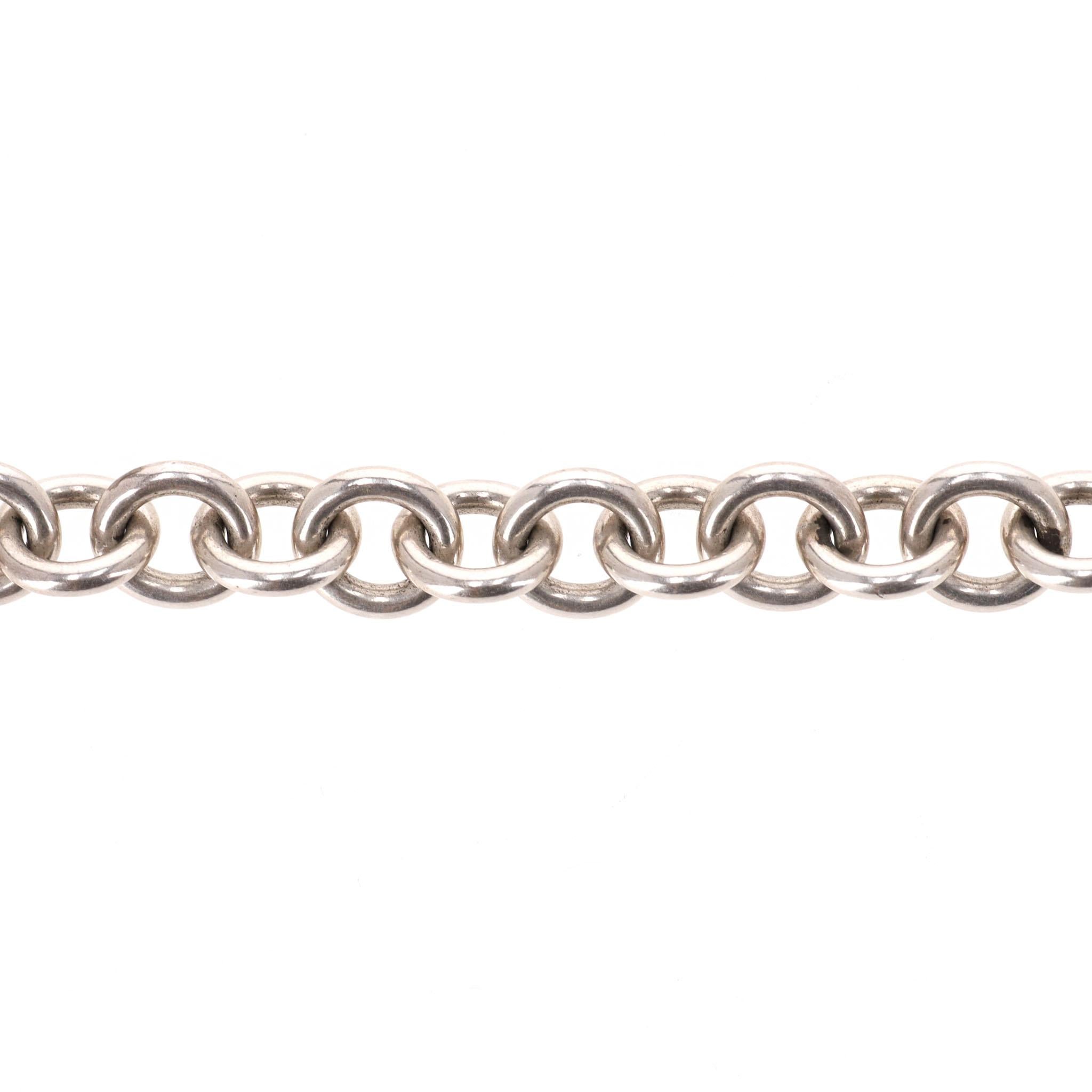 Tiffany & Co. Bracciale con etichetta a cuore Return To Tiffany in argento sterling in vendita 3