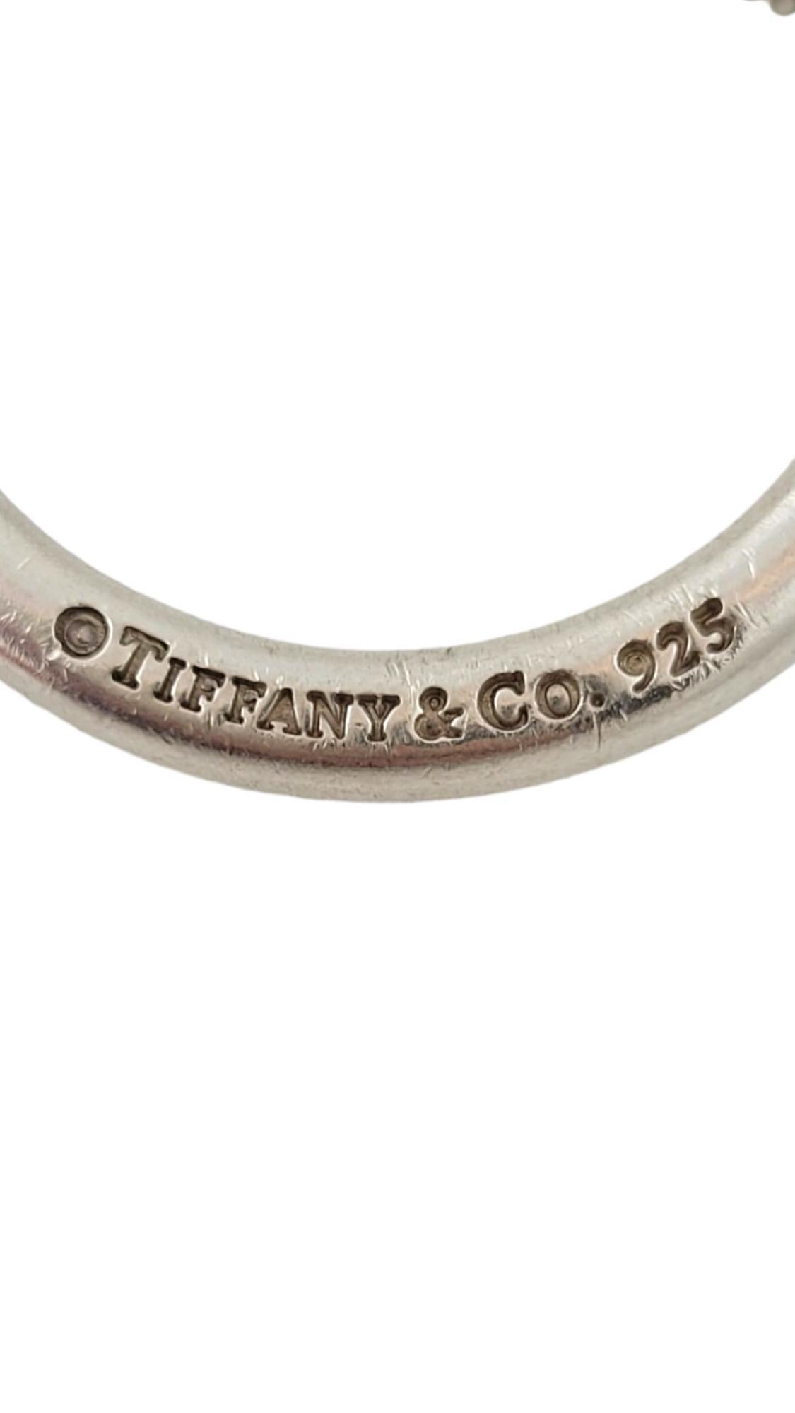 Tiffany & Co Sterling Silver Return to Tiffany Heart Tag Key Ring #17413 1