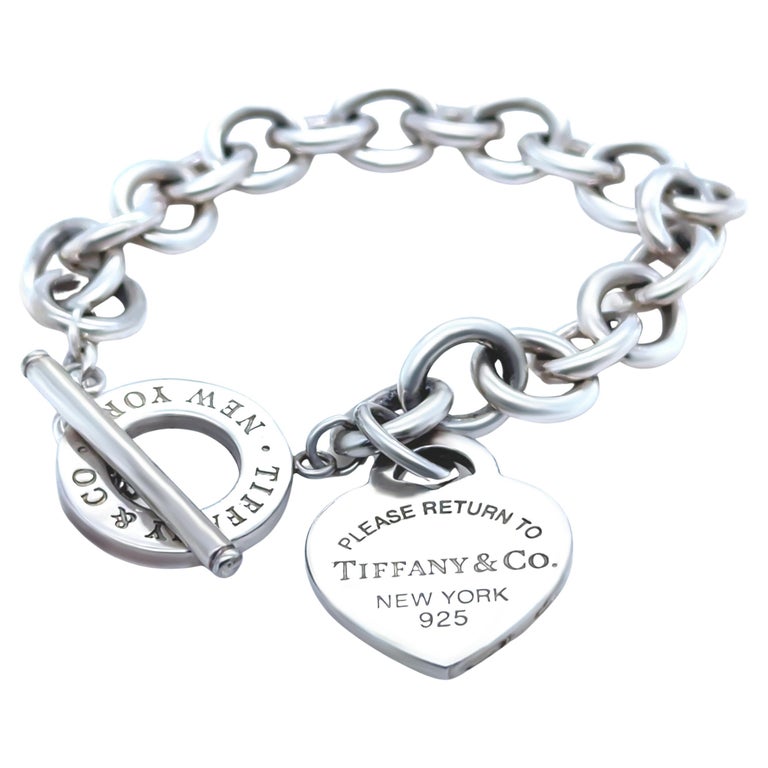 Tiffany and Sterling Silver Return to Tiffany Heart Tag Toggle
