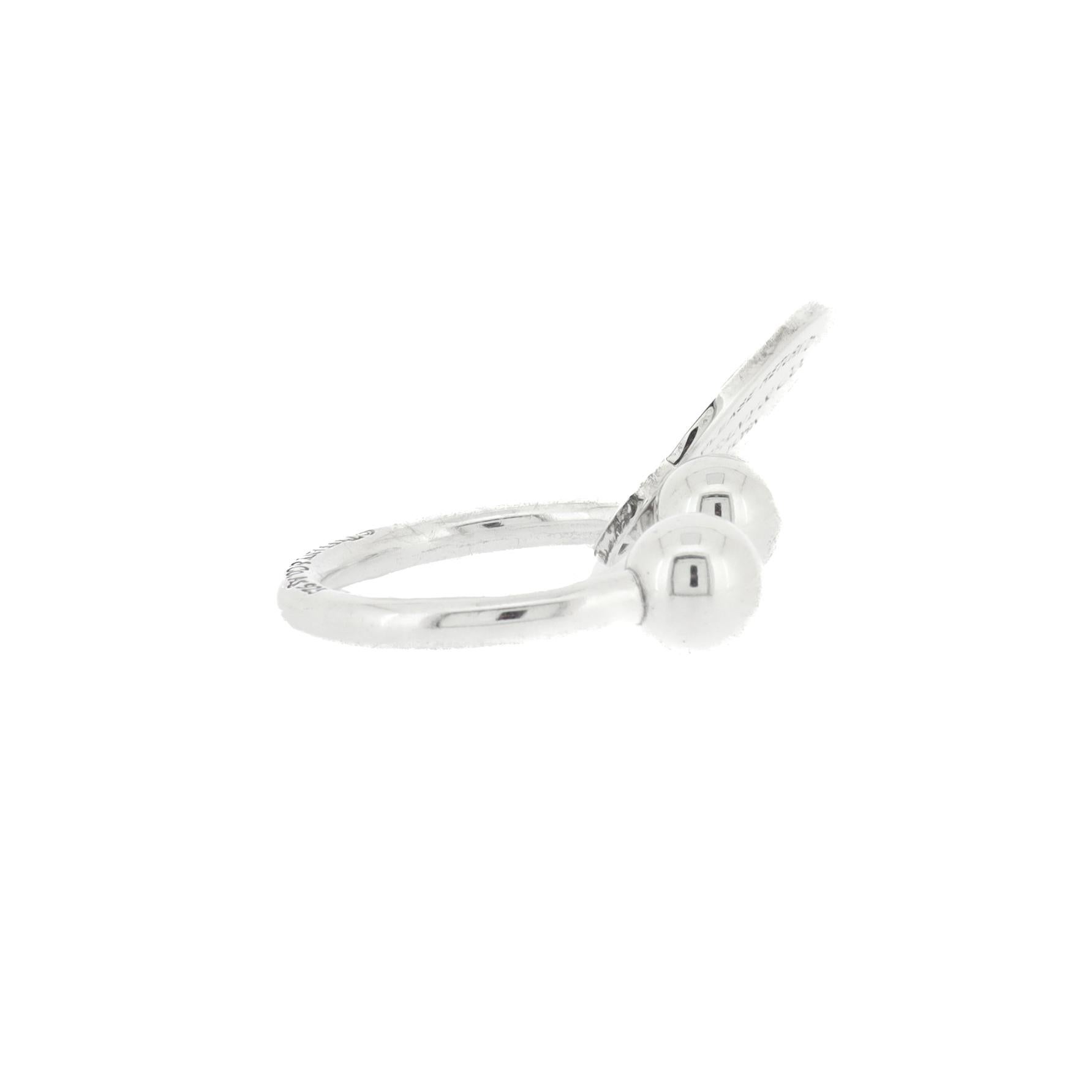 Tiffany & Co. Sterling Silver 'Return to Tiffany' Key Holder or Key Chain For Sale 8
