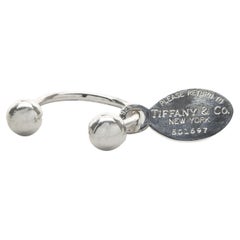 Tiffany & Co. Sterling Silver Return to Tiffany Key Ring