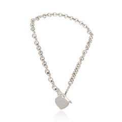 Tiffany & Co. Sterling Silver  Return To Tiffany Lovestruck Necklace