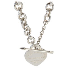 Tiffany & Co. Sterling Silver  Return To Tiffany Lovestruck Necklace
