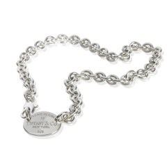 Tiffany & Co. Sterling Silver  Return To Tiffany Necklace