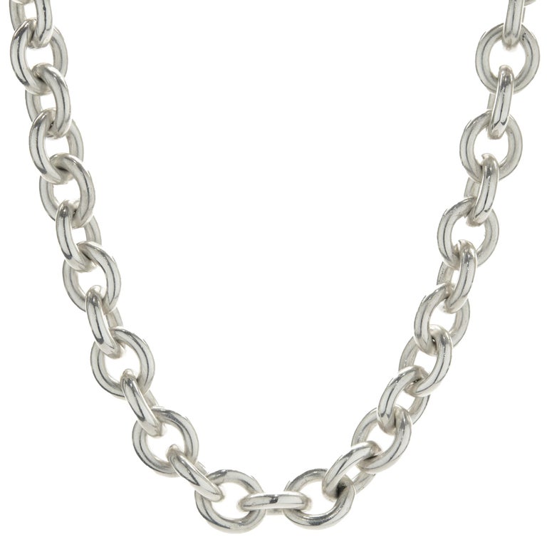 Women's Tiffany & Co. Sterling Silver Return to Tiffany Necklace