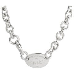 Tiffany & Co. Sterling Silver  Return To Tiffany Necklace