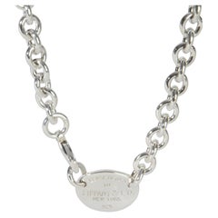 Tiffany & Co. Sterling Silver  Return To Tiffany Necklace