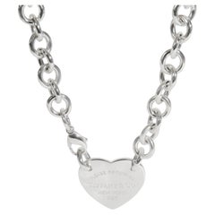 Tiffany & Co. Sterling Silver  Return To Tiffany Necklace