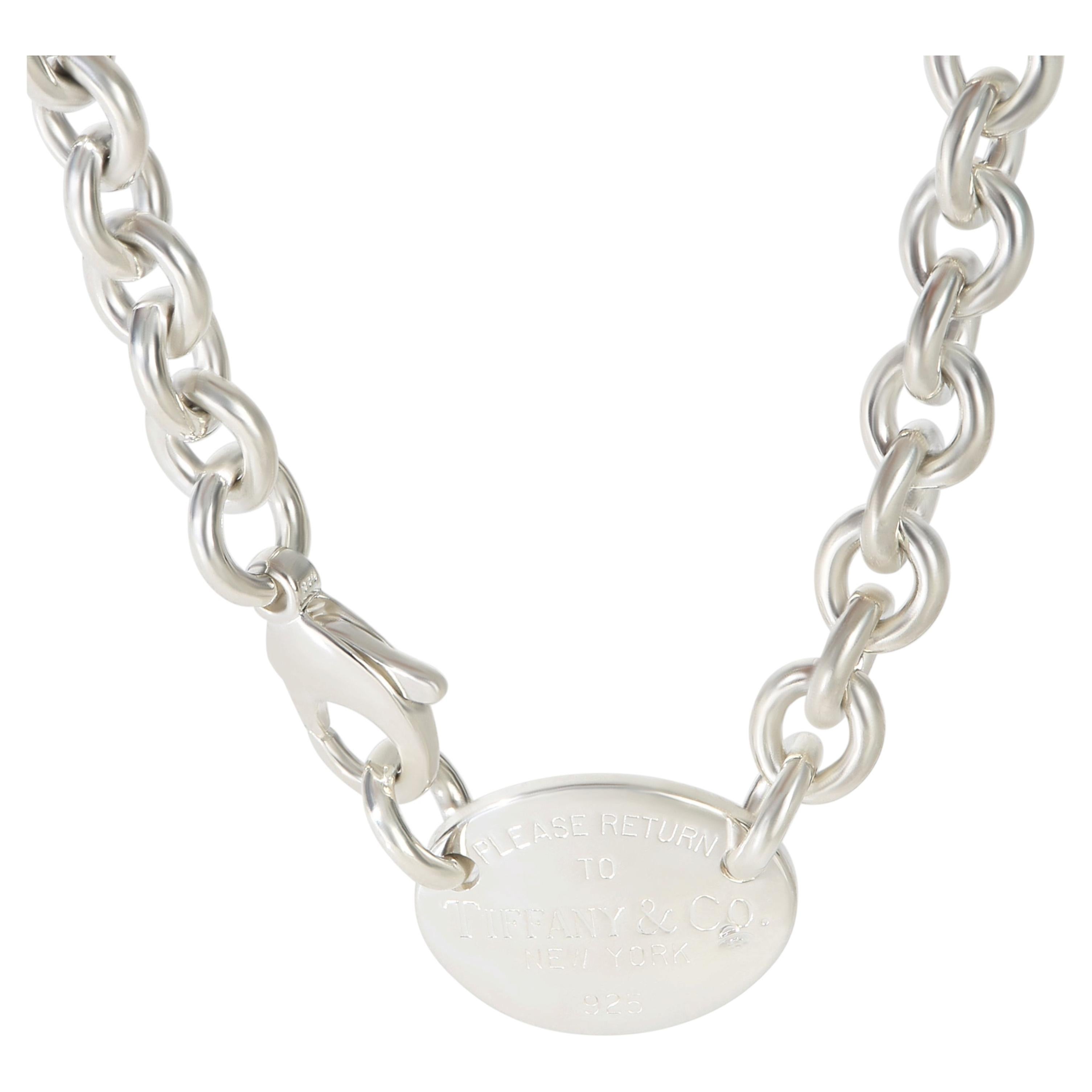Tiffany & Co. Sterling Silver Return To Tiffany Necklace