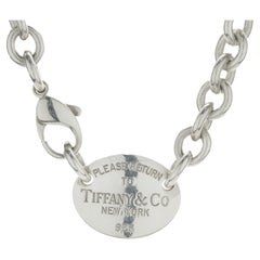 Tiffany & Co. Sterling Silver Return to Tiffany Necklace