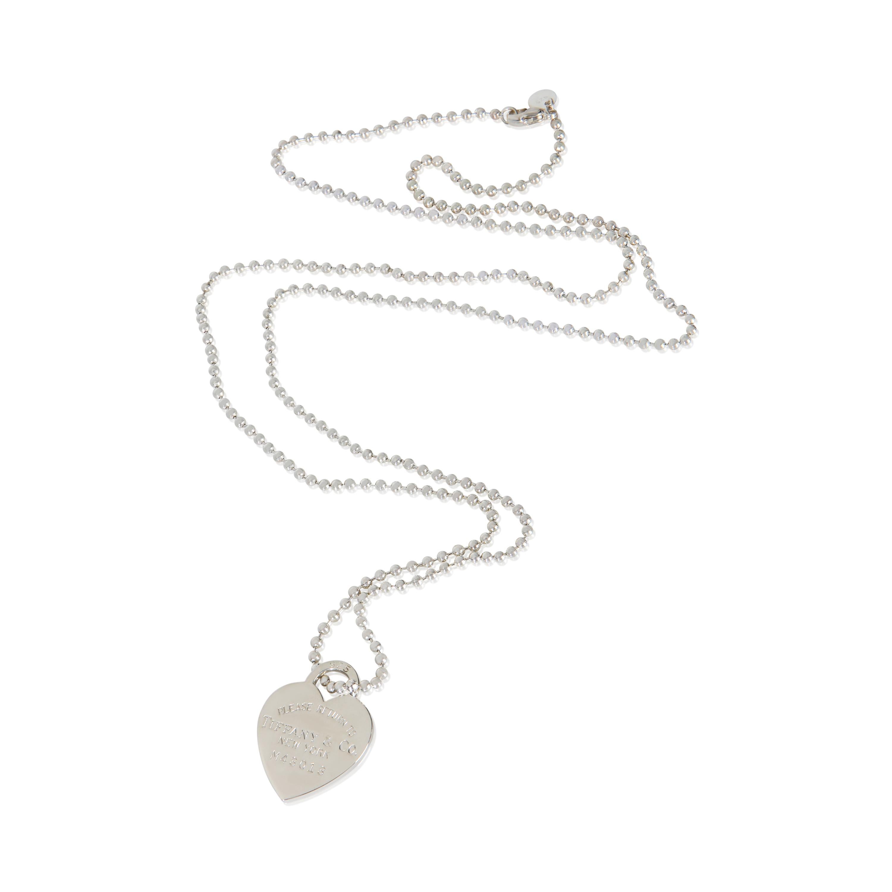 Tiffany & Co. Sterling Silver Return To Tiffany Pendant View 2
