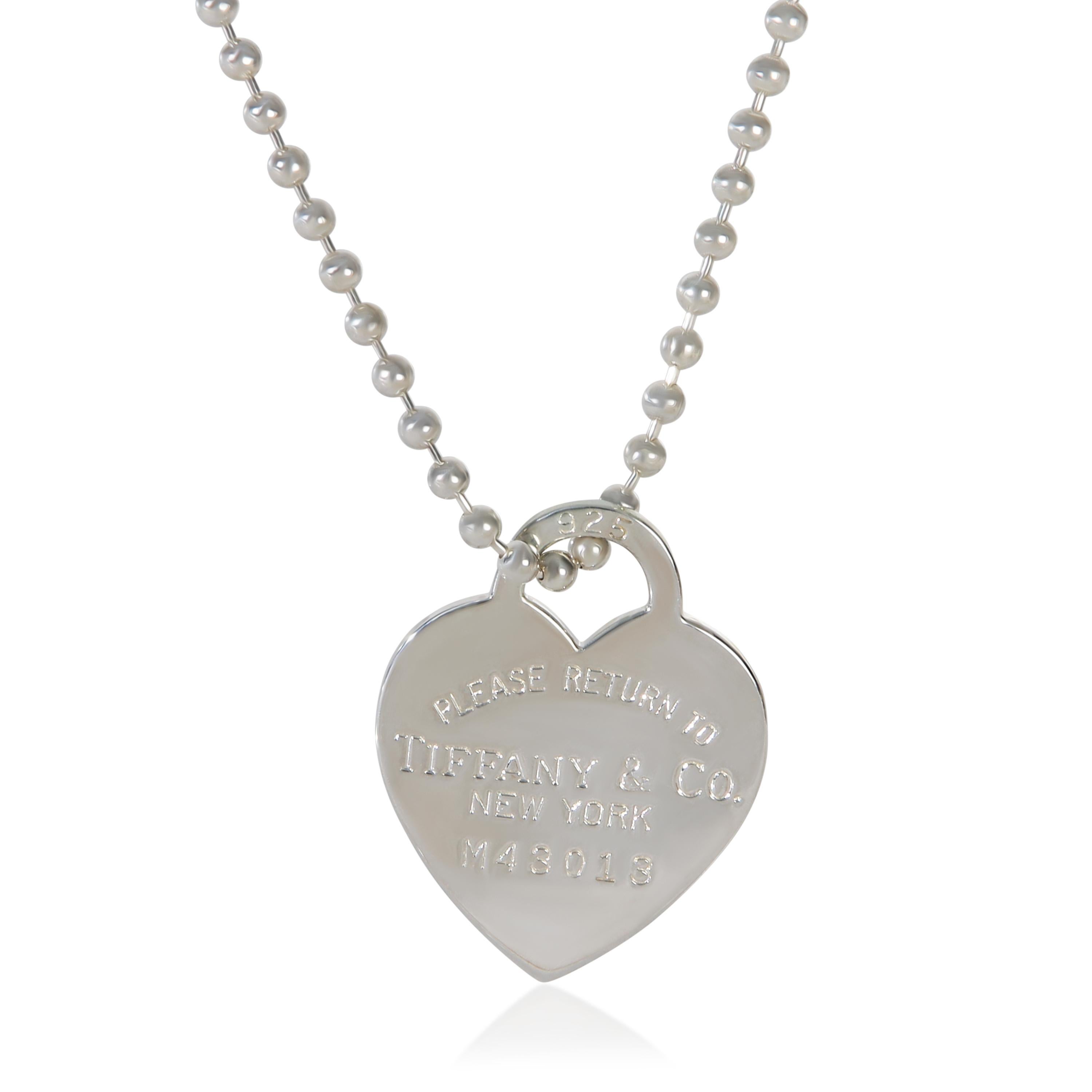 Tiffany & Co. Sterling Silver Return To Tiffany Pendant View 3