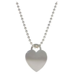 Tiffany & Co. Sterling Silver  Return To Tiffany Pendant