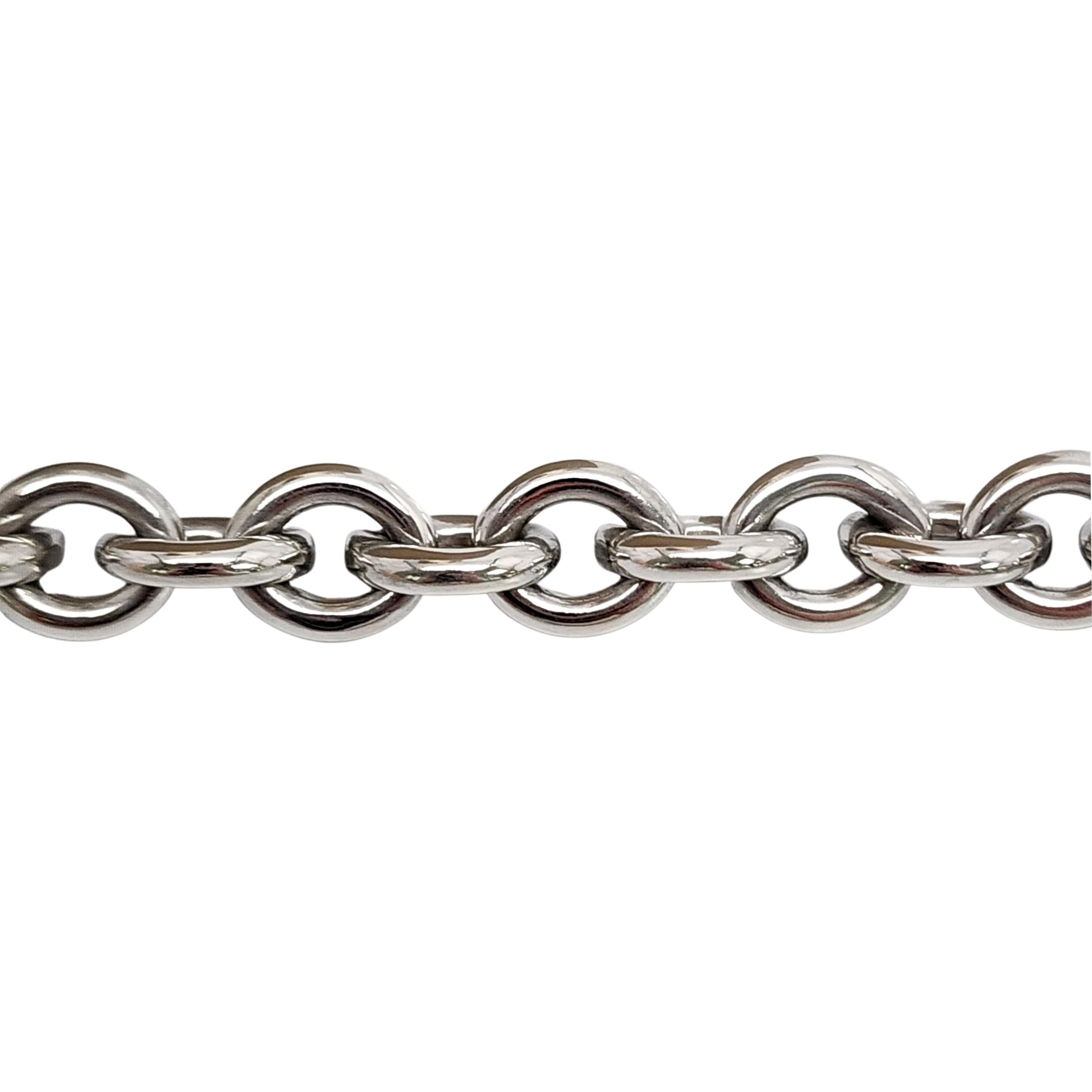 Tiffany & Co Sterling Silver Return To Tiffany Rolo Choker Necklace 15