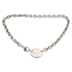 Tiffany & Co. Collana Rolo in argento Sterling Return To Tiffany, 15".