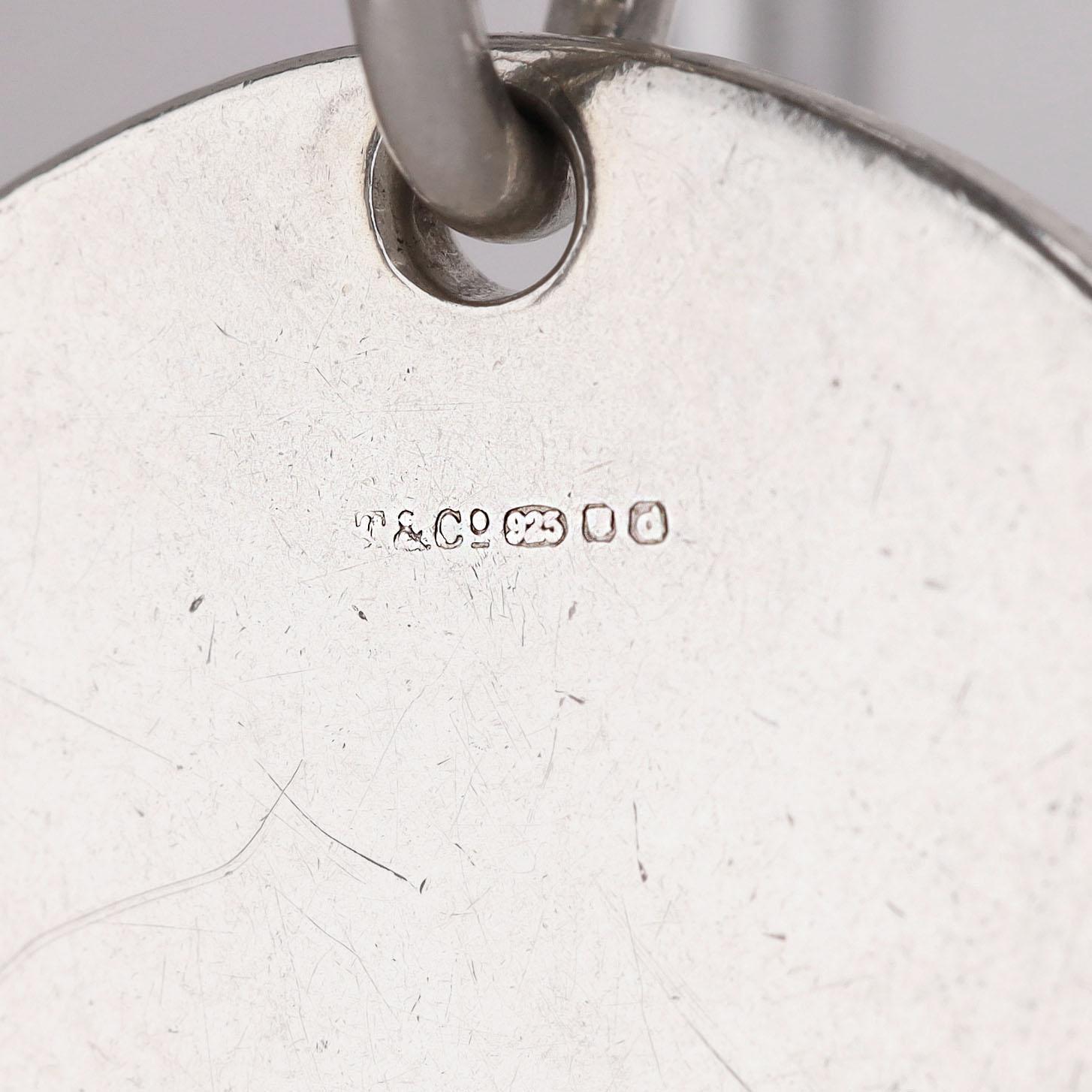 Tiffany & Co. Bracciale con etichetta rotonda 