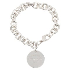 Tiffany & Co. Sterling Silver Return to Tiffany Tag Charm Bracelet