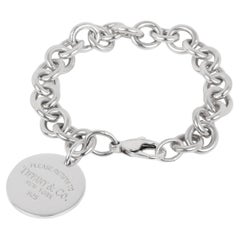 Tiffany & Co. Sterling Silver Return to Tiffany Tag Charm Bracelet
