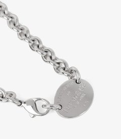 Tiffany & Co. Sterling Silver Return to Tiffany Tag Charm Necklace