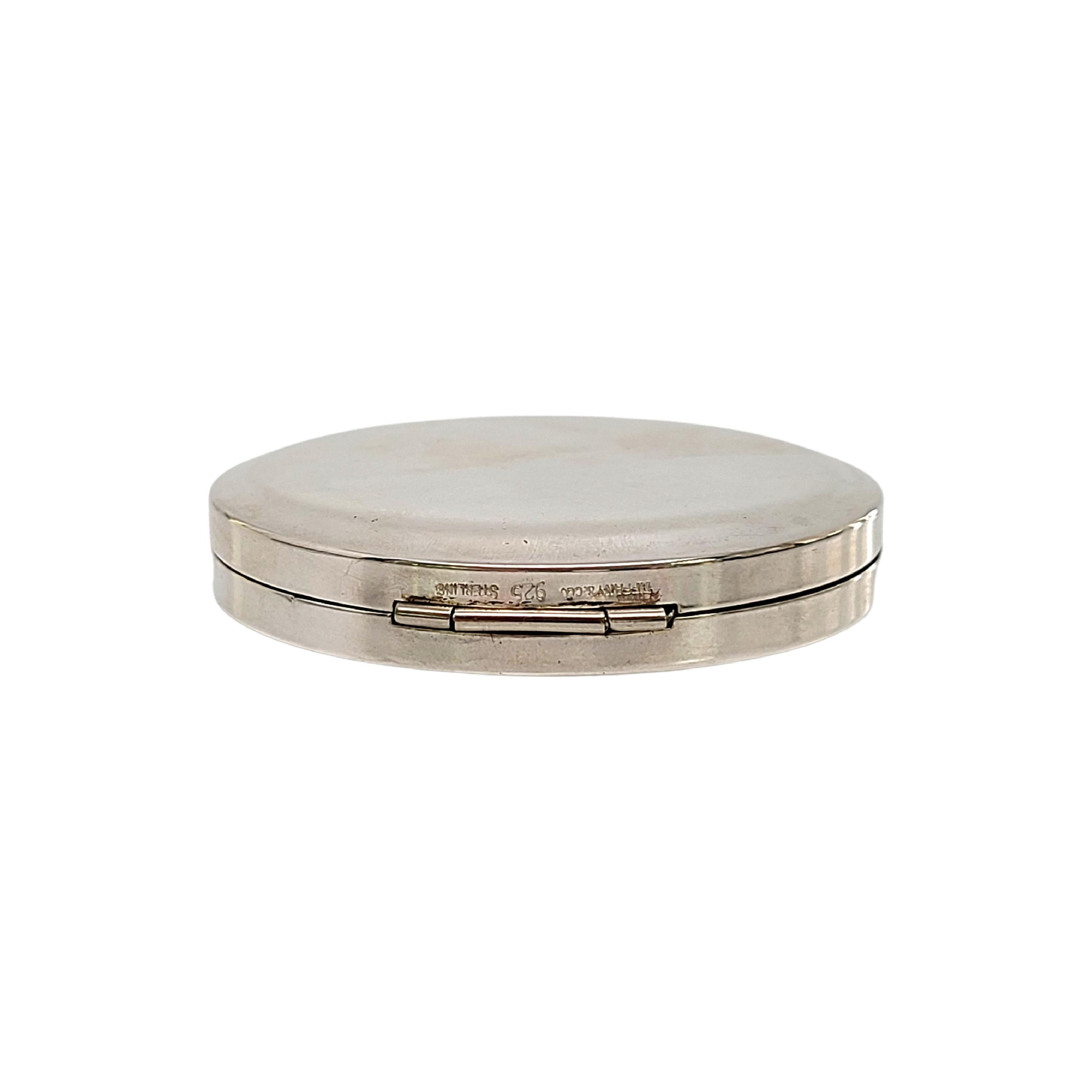 sterling silver compact mirror