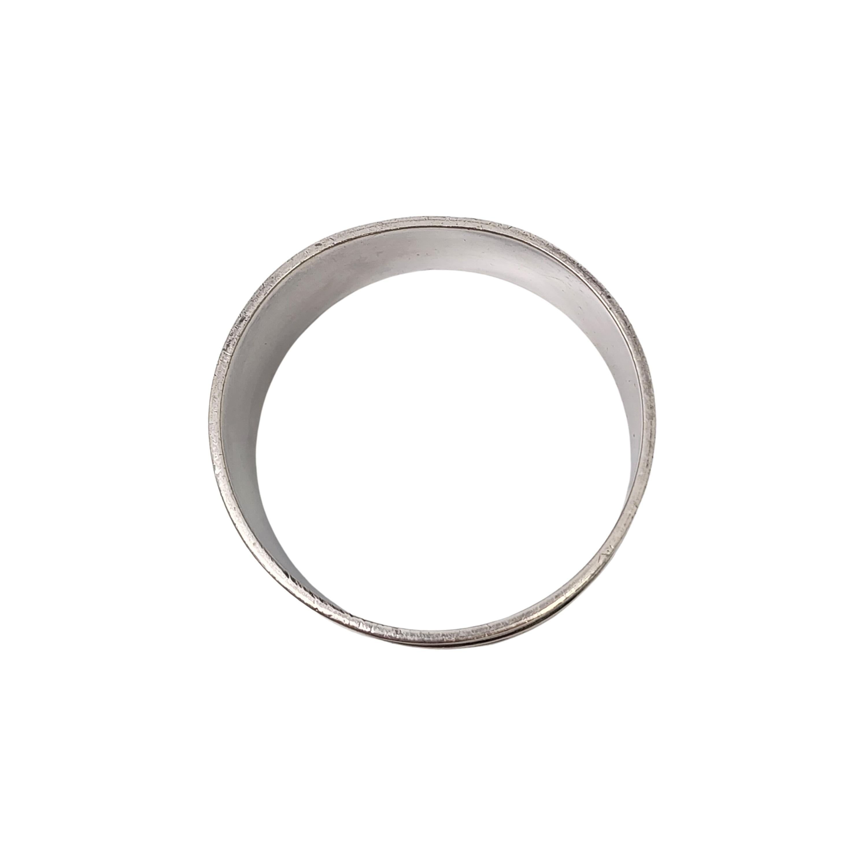 Tiffany & Co Sterling Silver Round Napkin Ring w/Engraving #18118 1