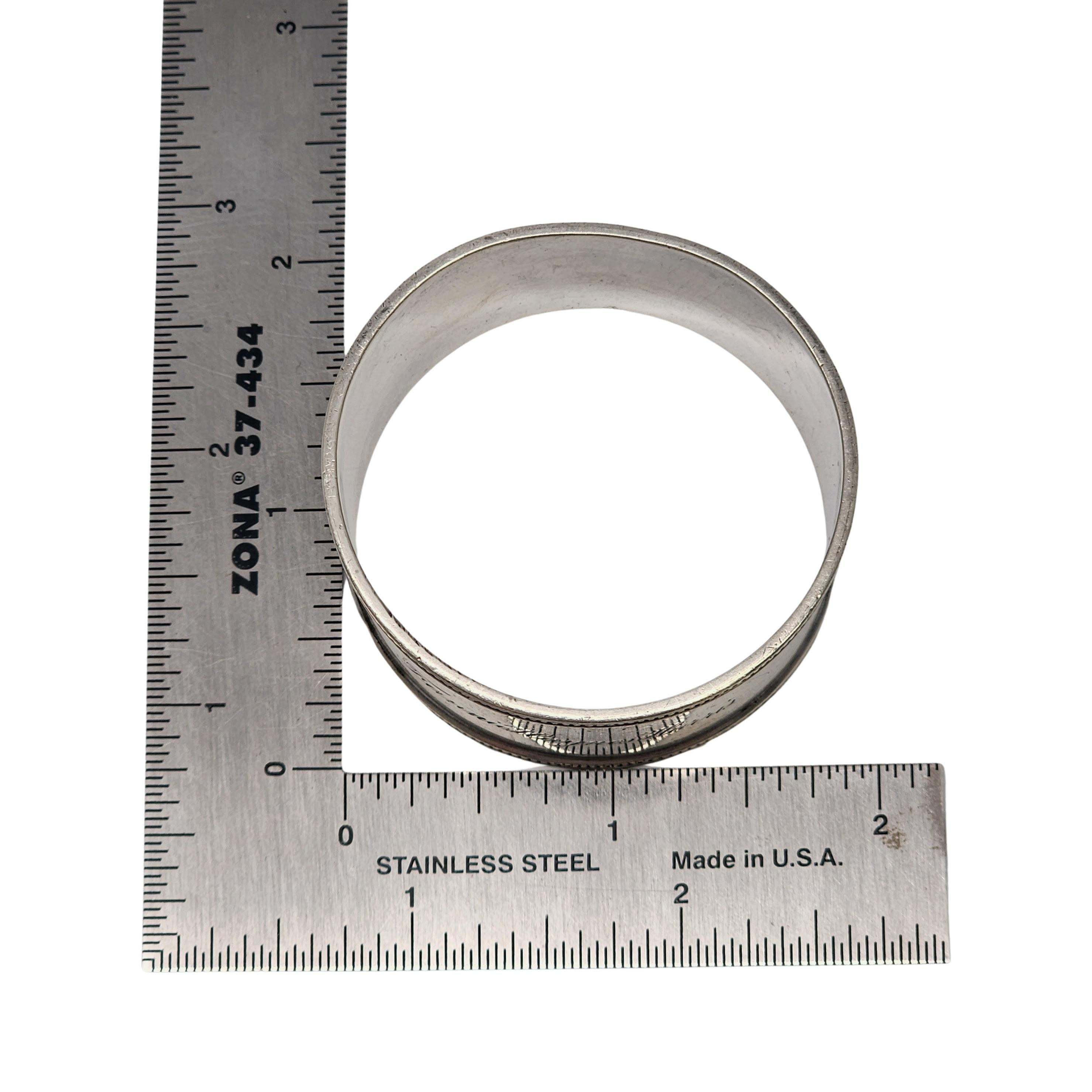 Tiffany & Co Sterling Silver Round Napkin Ring w/Engraving #18118 4