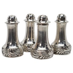 Antique Tiffany & Co. Sterling Silver Salt and Pepper Shakers