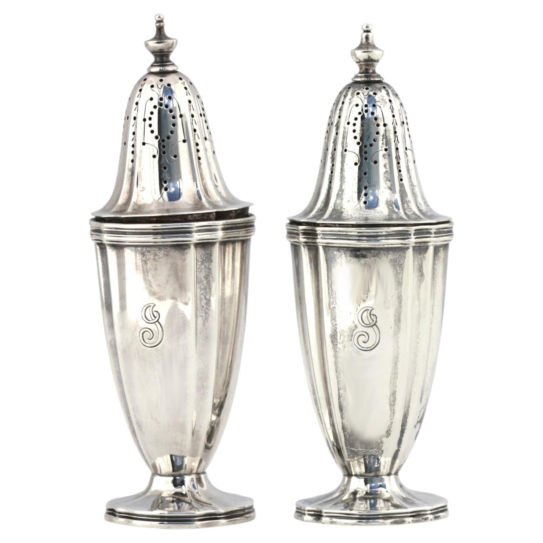 Tiffany & Co. Sterling Silver Salt and Pepper Shakers