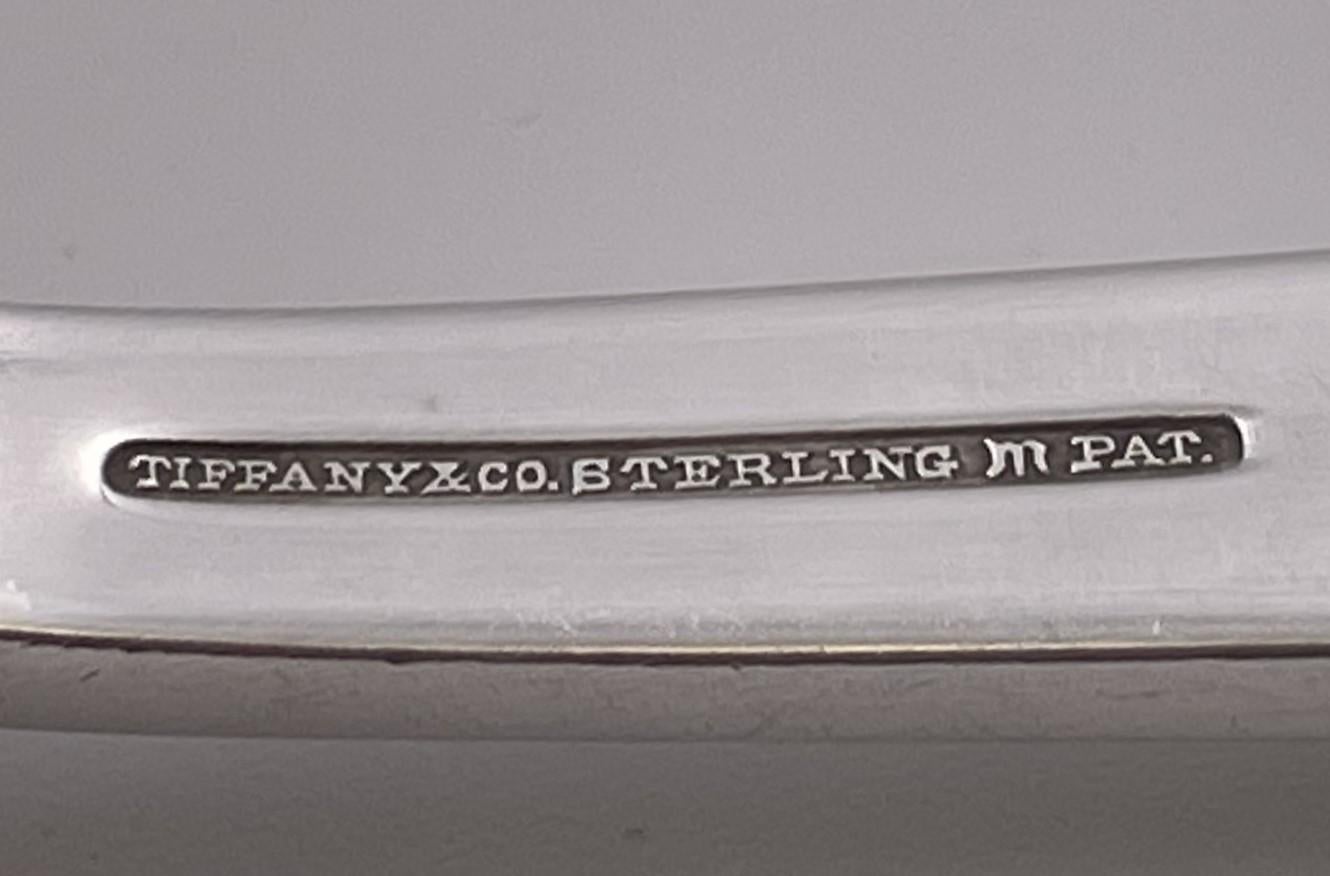 Tiffany & Co. Cuchara para salsa de plata de ley con diseño Hampton en Bueno estado para la venta en New York, NY
