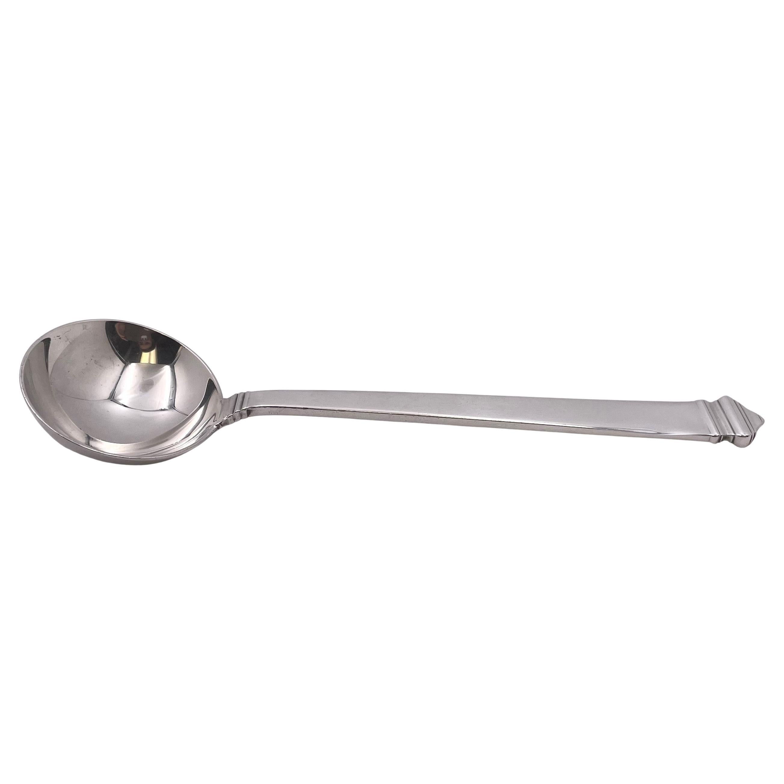 Tiffany & Co. Cuchara para salsa de plata de ley con diseño Hampton en venta