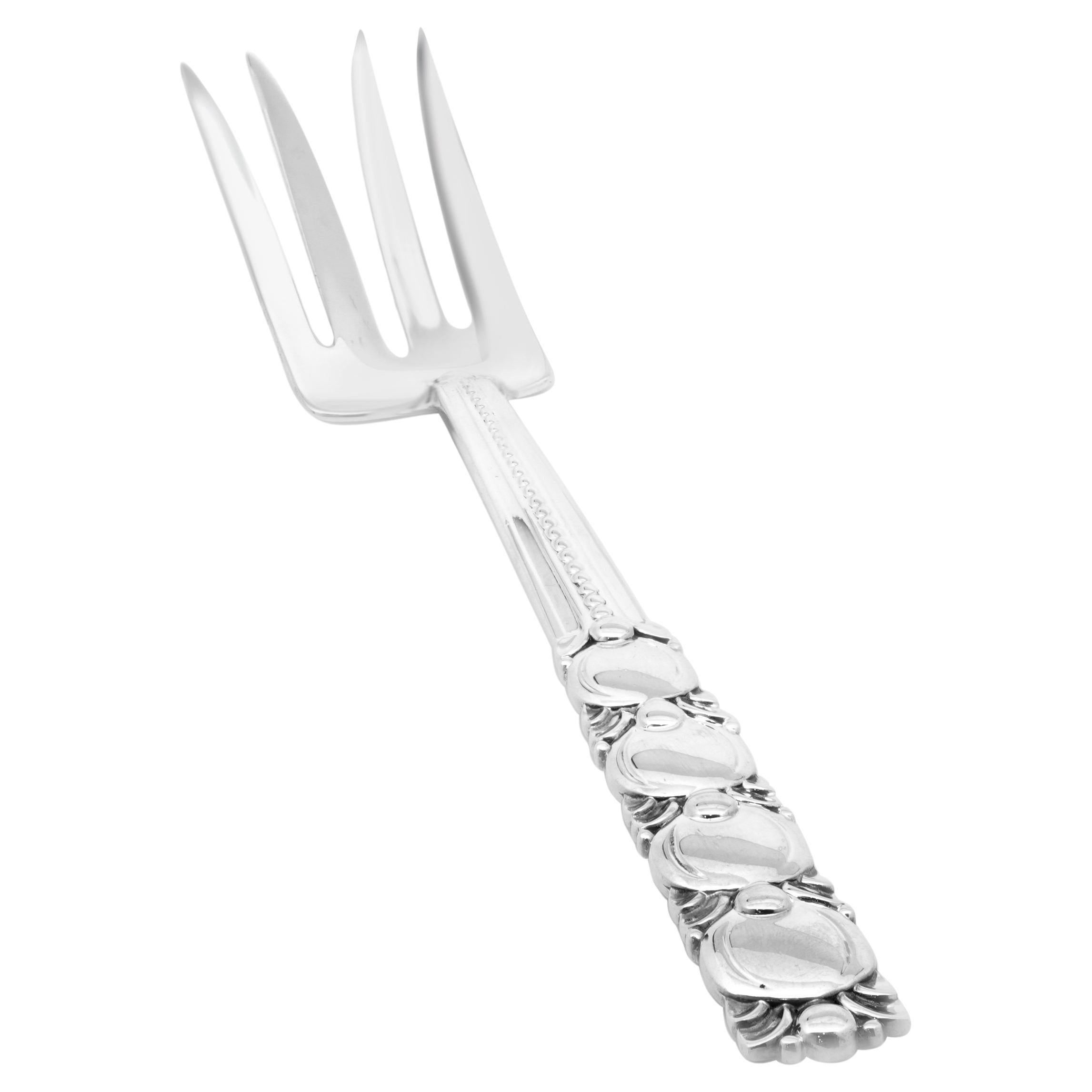 Tiffany 
Co. Sterling Silver Serving Fork For Sale