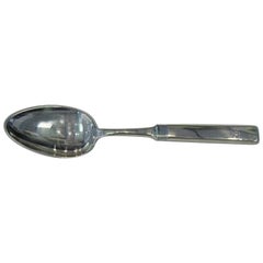 Tiffany & Co. Sterling Silver Serving Spoon HH Square Handle All Sterling