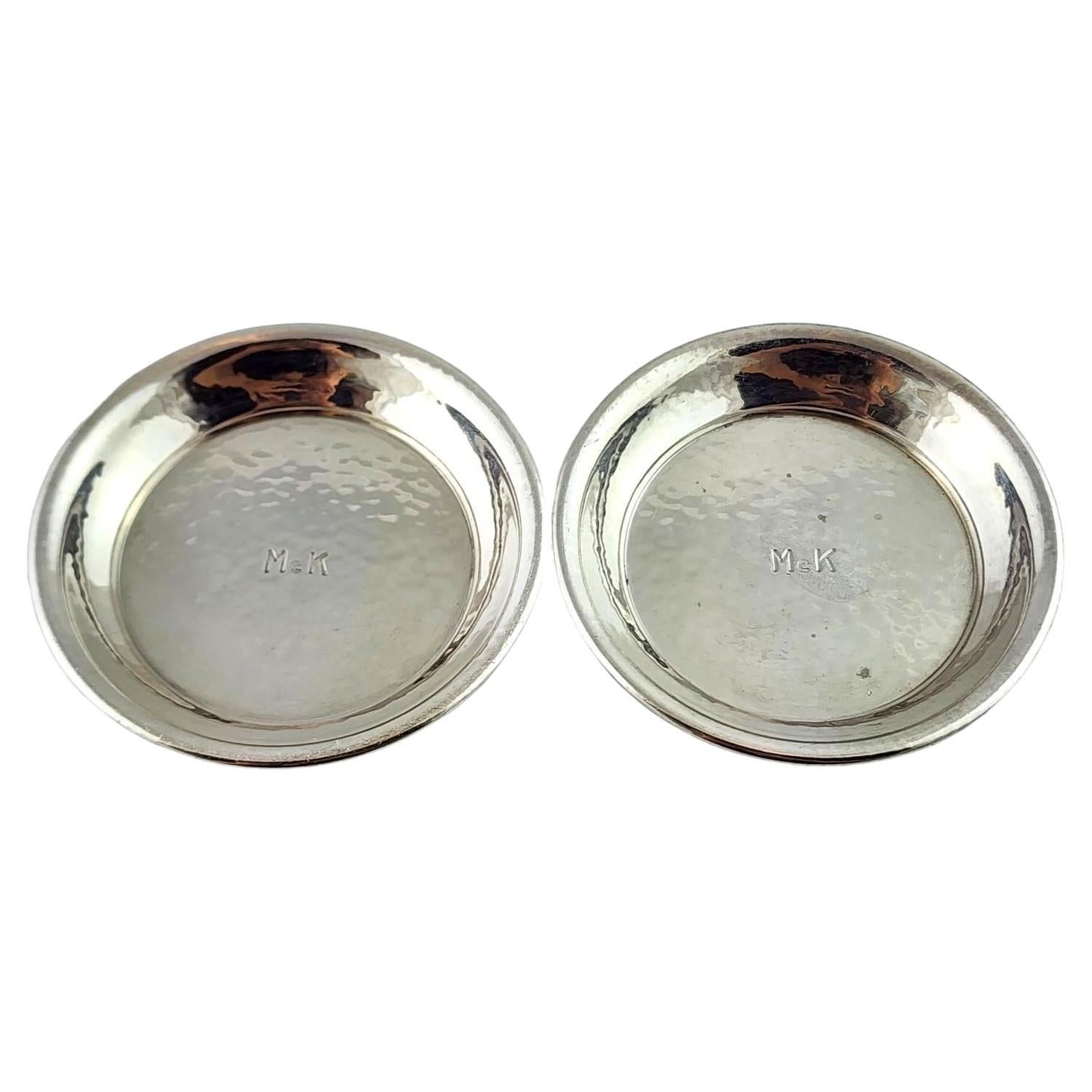 Set aus 2 Nussbaumschalen aus Sterlingsilber von Tiffany & Co., #18400