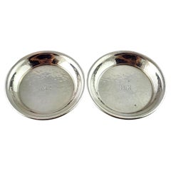 Ensemble de 2 plats à noix en argent sterling Tiffany & Co n°18400