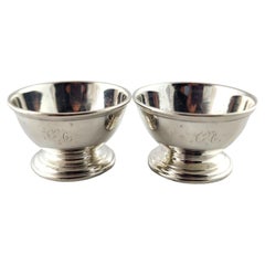 Ensemble de 2 salières en argent sterling Tiffany & Co n° 18634