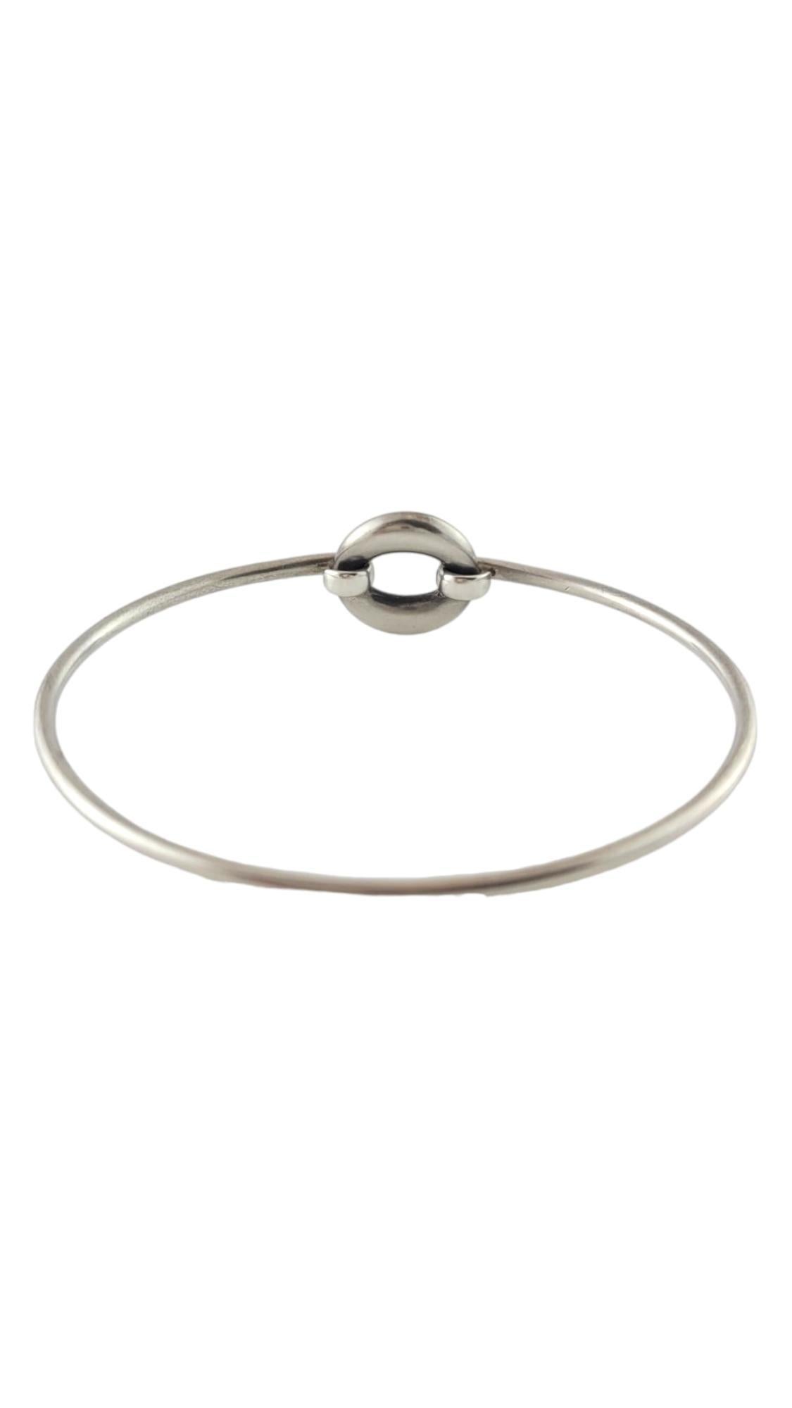 Tiffany & Co. Sterling Silver Sevillana Peretti Bangle Bracelet #17393 In Good Condition For Sale In Washington Depot, CT